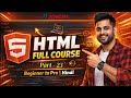 HTML Part - 23, List into list in HTML Webpage | HTML Tutorial for beginners in Hindi 2026.