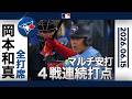岡本和真が強敵ヤンキース戦で2安打1打点の奮闘!🙌今季15度目のマルチ安打😄|全打席ハイライト(6/15 vsヤンキース)