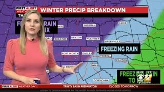 FIRST ALERT DFW: Things Are Quiet Now, But Second Wave Of Freezing Rain Hits Overnight