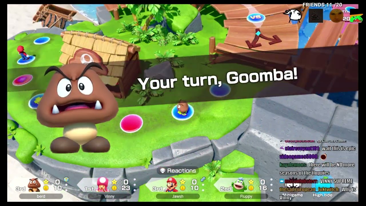 MARIO PARTY SLOP [Jawsh Super Mario Party Jamboree Vod]