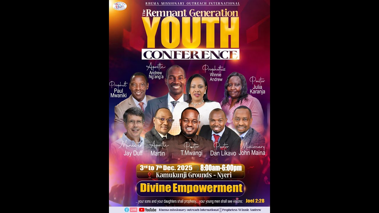 REMNANT GENERATION YOUTH CONFERENCE || DAY 2 || 4/12/2025 - YouTube