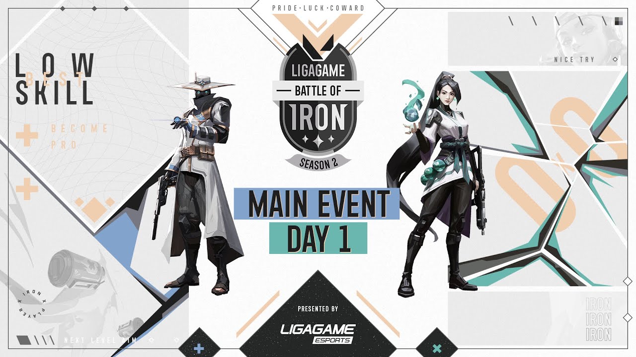 WALL WRITER vs NO STEP GAMING | LIGAGAME BATTLE OF IRON | VALORANT LIVE