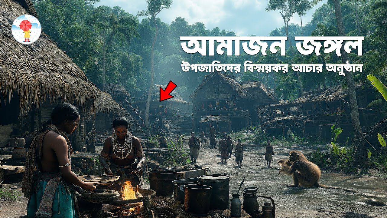 আমাজনের উপজাতিদের অদ্ভুত আচার-অনুষ্ঠান | Ancient Amazon Rituals ...