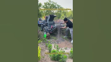 Portable, easy-to-operate and electricity-free stone sand making machine#mobile crusher#rock crusher