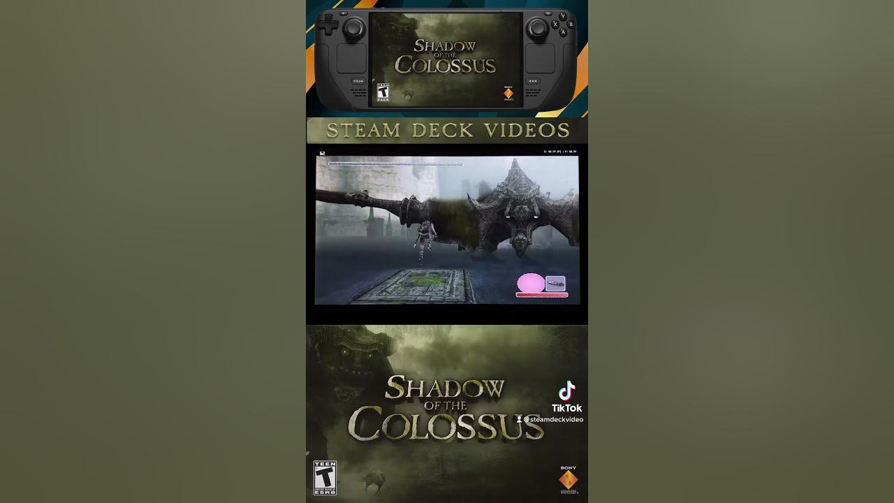 Shadow of the Colossus on the Steam Deck! #steamdeck #sotc #ps2 #pcsx2 