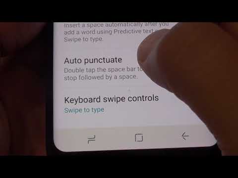 Samsung Galaxy S8: How to Reset the Keyboard Settings