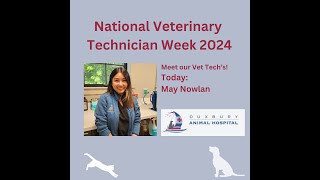 National Veterinary Technician Week 2024 - Meet May!