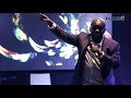 Daliso Chaponda performing at the 2nd Kigali International Comedy Festival