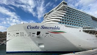 Costa Smeralda Cruise Ship Tour 4K