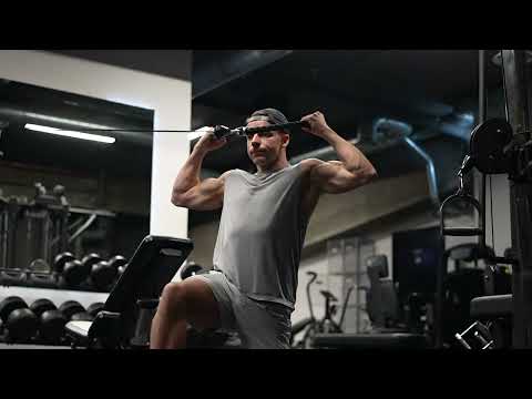 Half kneeling cable facepull external rotation