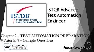 ISTQB Test Automation Engineer | Sample Questions on Chapter 2 | ISTQB Sample Questions screenshot 3