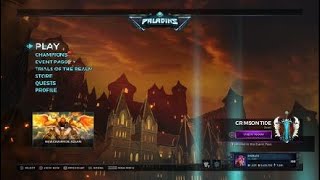 Paladins | playins in training mode