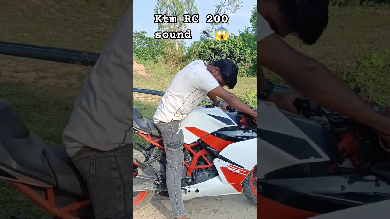 ktm rc200 bs4 sound 🔊😱 