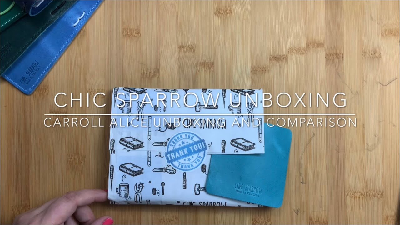 Unboxing My Carroll Alice Passport TN (+ Comparison to My Other Blue and Teal Passports)