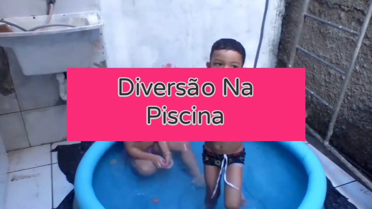 Diversão Na Piscina 1 Fun In The Pool 1 Youtube