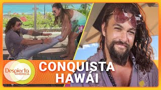 Jason Momoa se confiesa y hace divertido reto con Jessi Rodríguez | Despierta América | 31 julio