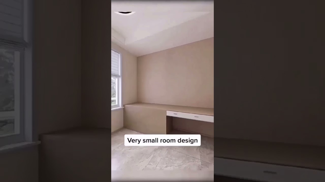 Small room design ( safe space) 😍👌🏽 