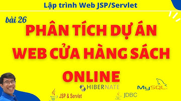 JSP 26. Phân tích dự án xây dựng website bán hàng online