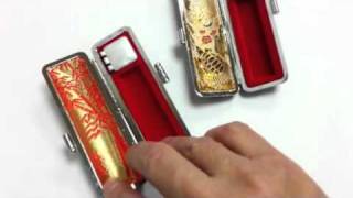 印鑑ケース　牛革