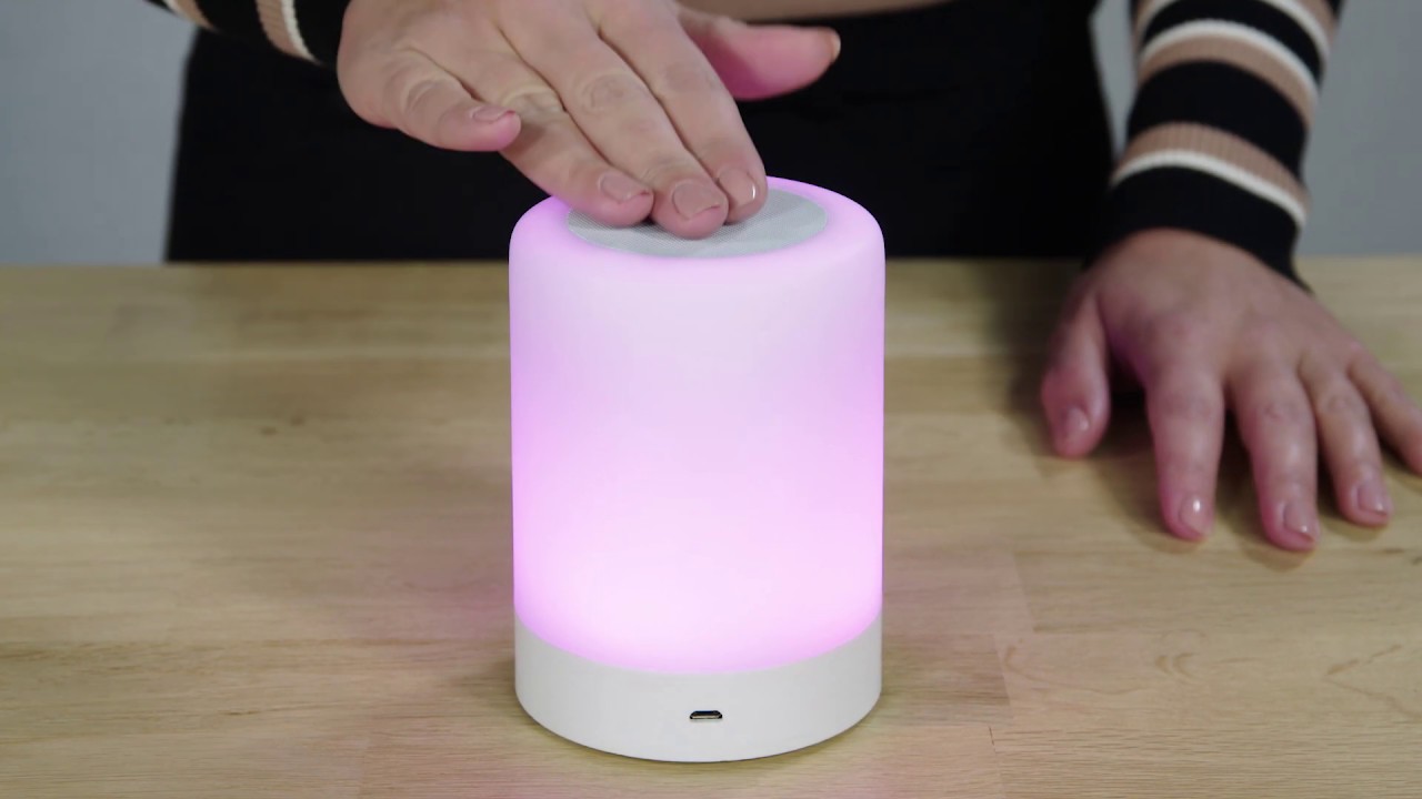Draadloze Speaker Lamp | Van Heijster Relatiegeschenken