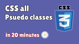 Learn Every CSS Selector In 20 Minutes 💻