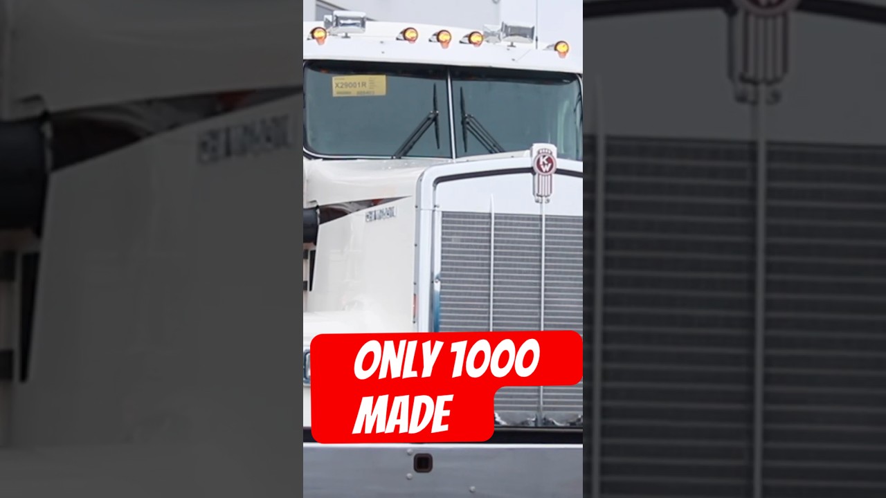 Only 1,000 Made! Kenworth W900L Legacy #892 😍 #kenworth #kenworthw900