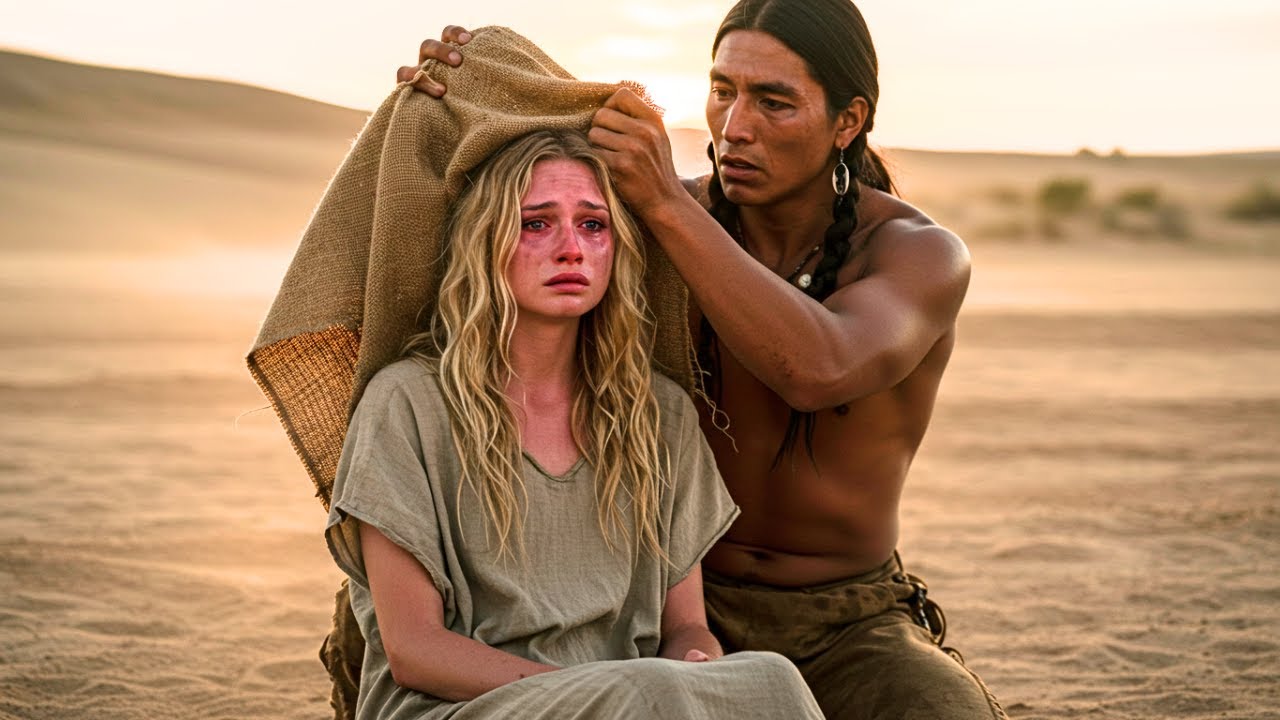 Sie flüsterte: „Bitte… hol mich hier raus“ — der Apache zog den Sack weg und erstarrte