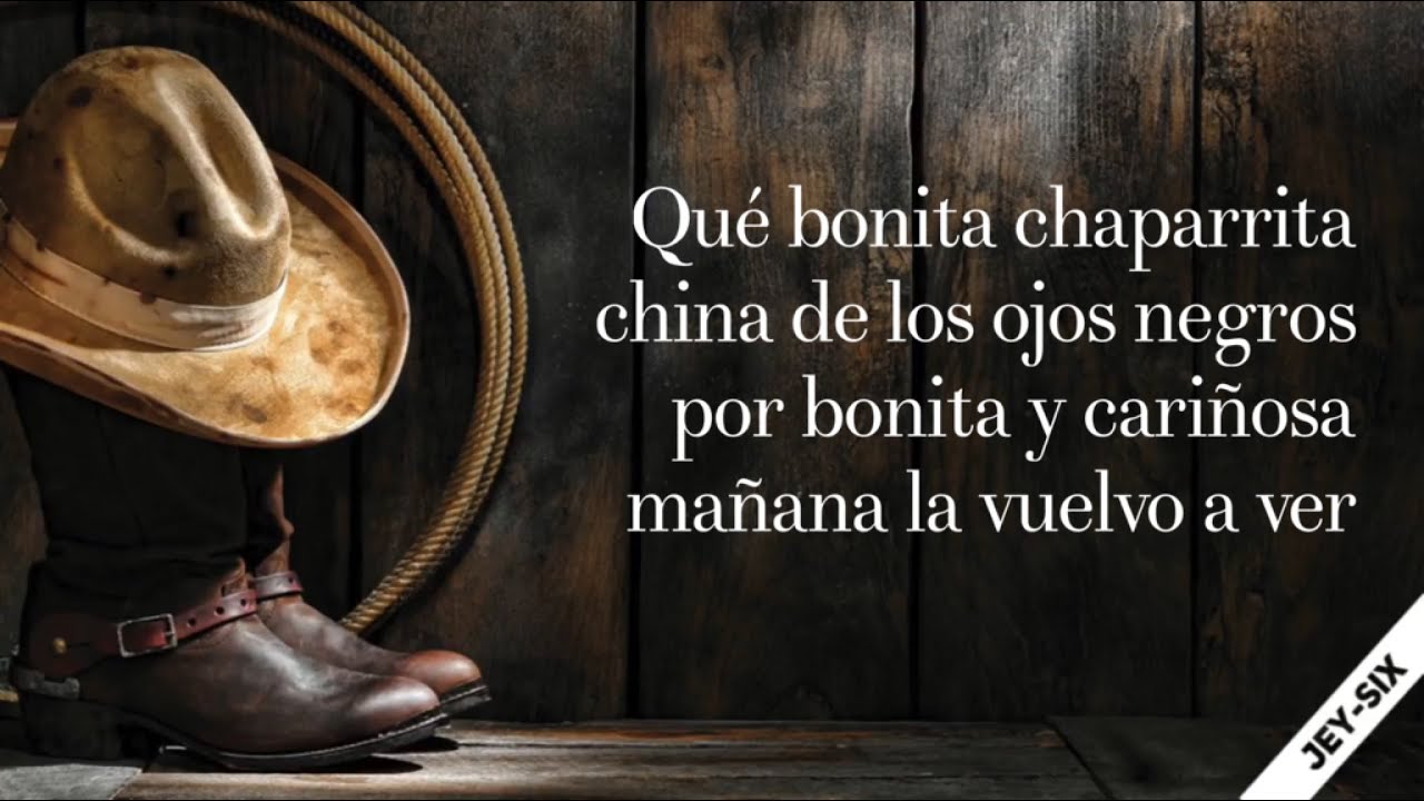 Qué bonita chaparrita Tierra Cali (Letra) YouTube