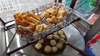 DIGORENG DADAKAN !!! TAHU GEJROT MIX CIRENG RISOL - INDONESIAN STREET FOOD
