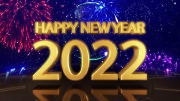Happy New Year 2022! New Year Countdown 2022 in 30 Seconds 3d Animation with Voice Over