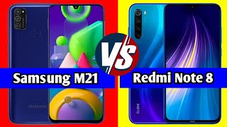 Samsung Galaxy M21 Vs Redmi Note 8 | Full Detailed Comparison | Camera, Price, Speed...Tech Reveal