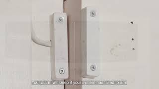 Burglar alarm BEEPING?!  How to STOP!