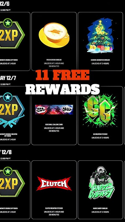 BO6 : How To Get FREE CDL Opening Weekend Rewards YouTube