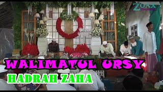 ACARA WALIMATUL URSY BERSAMA HADRAH ZAINUL HASAN - ZAHA | LIVE SUMBERKOLAK