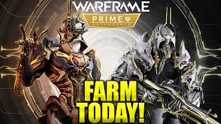 Farm Ash Prime Inaros Prime Today! Warframe Hunters Prime Resurgence Swap!