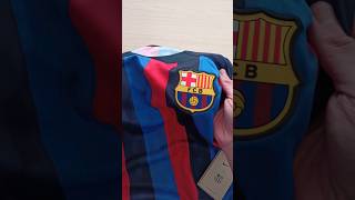 NUEVA camiseta de fútbol del BARÇA 🚨 UNBOXING de camisetas ASMR