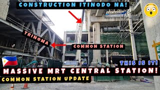Wow Construction Ng Mrt Central Station Itinodo Na Magbubukas Na Sa 2027 