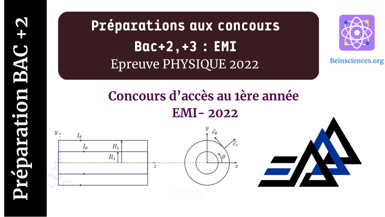 Préparation aux concours BAC+2/3- Concours école Mohammedia d'ingénieurs Physique- électricité 2022