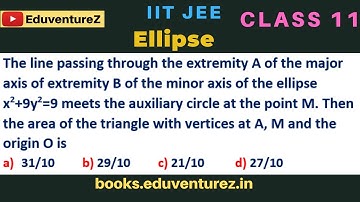 The line passing through the extremity A of the major axis of extremity B of the minor axis of the e