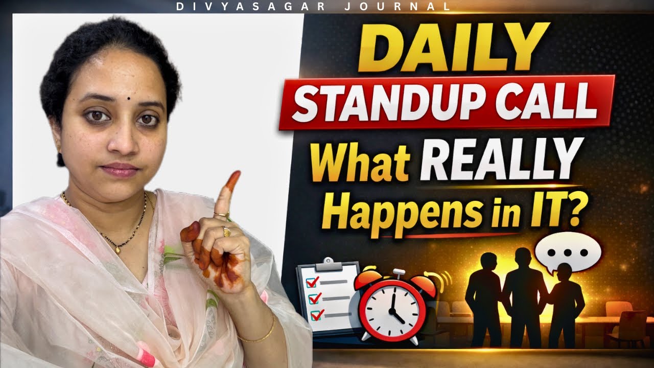 Stand-Up Call లో ఏమి మాట్లాడాలి? | Agile Daily Scrum explained తెలుగు లో