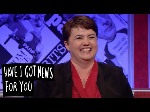 Reading Ruth Davidson's Tweets - Have I Got News For You