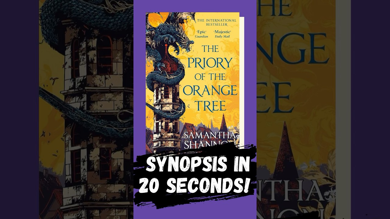 The Priory of The Orange Tree (in 20 seconds) | #fantasybooks
