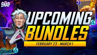 New Bundles Coming to Marvel Snap Feb 23 - March 1