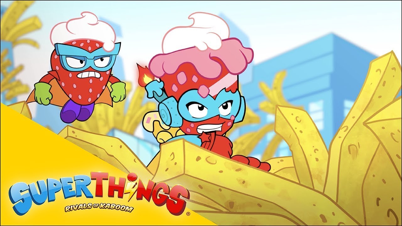 ODCINEK SUPERTHINGS MUTANT BATTLE⚡ Urodziny Birthday Boya 💥 | Serial rysunkowy dla dzieci