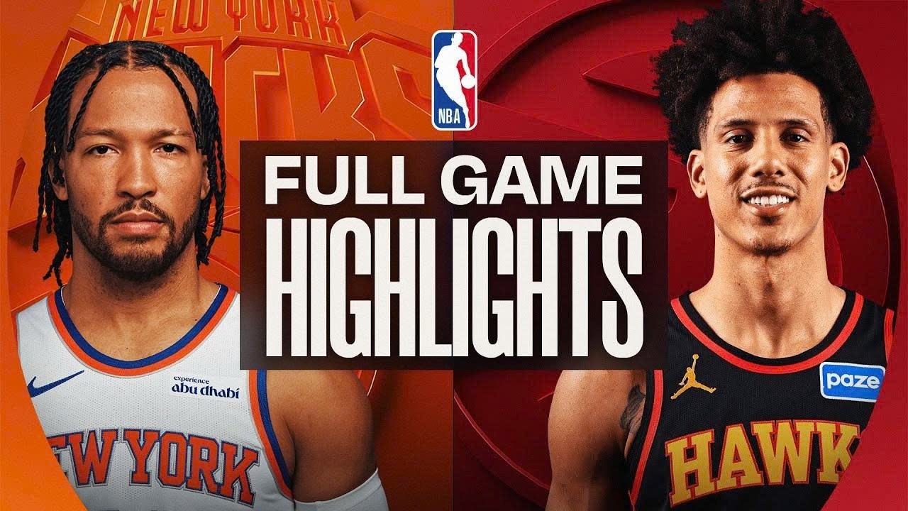 New York Knicks vs Atlanta Hawks Full Game Highlights - April 6,2026 ...