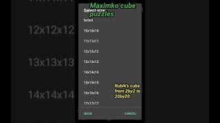 Best app for playing cubes online/offline-------"Magic cubes 3d".#shorts screenshot 3