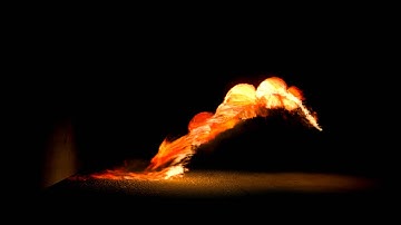 Flamethrower test render - Blender 2.57b