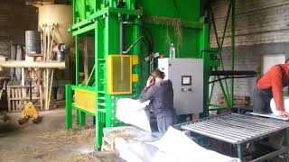 haylage and hay baler
