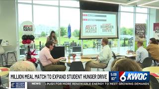 Million Meal Match to expand Student Hunger Drive