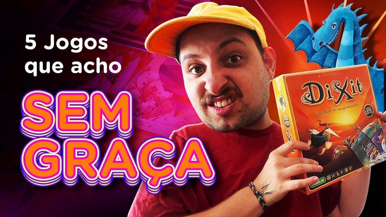 JOGATINA POLÊMICA! - 5 JOGOS DE TABULEIRO que eu NÃO GOSTO (mas tá tudo bem se VOCÊ GOSTAR!)